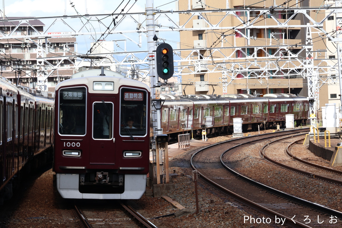 阪急電鉄 西宮車庫 1000系 1000F