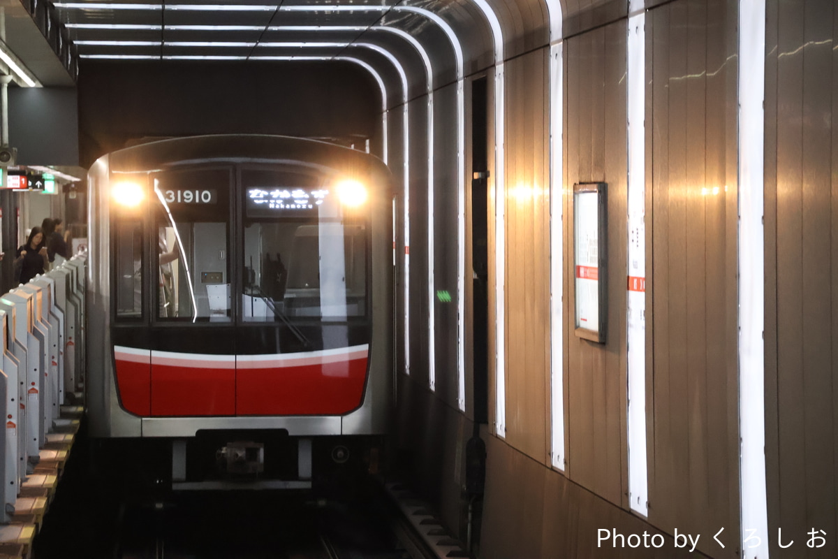 大阪市高速電気軌道 中百舌鳥検車場 30000系 31610F