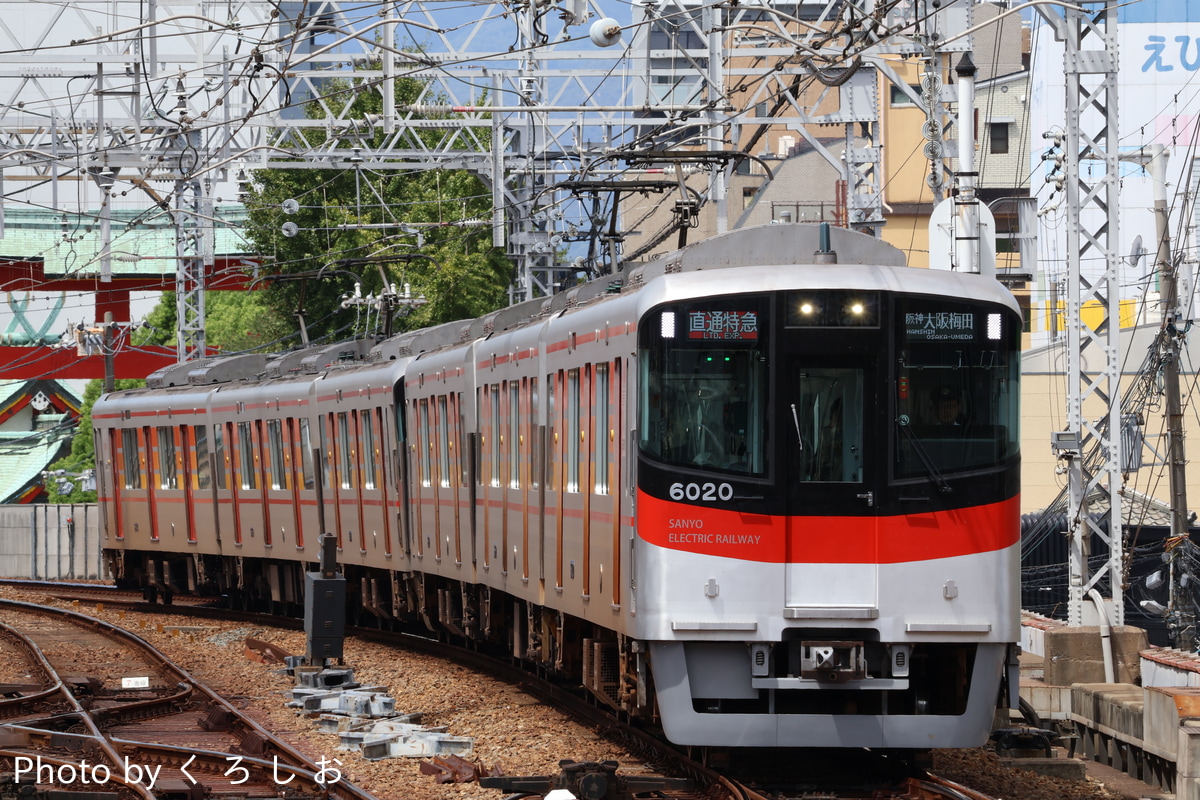 山陽電気鉄道 東二見車両基地 6000系 6020F