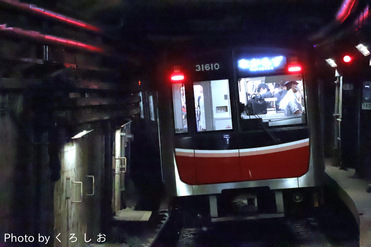 大阪市高速電気軌道 中百舌鳥検車場 30000系 31610F