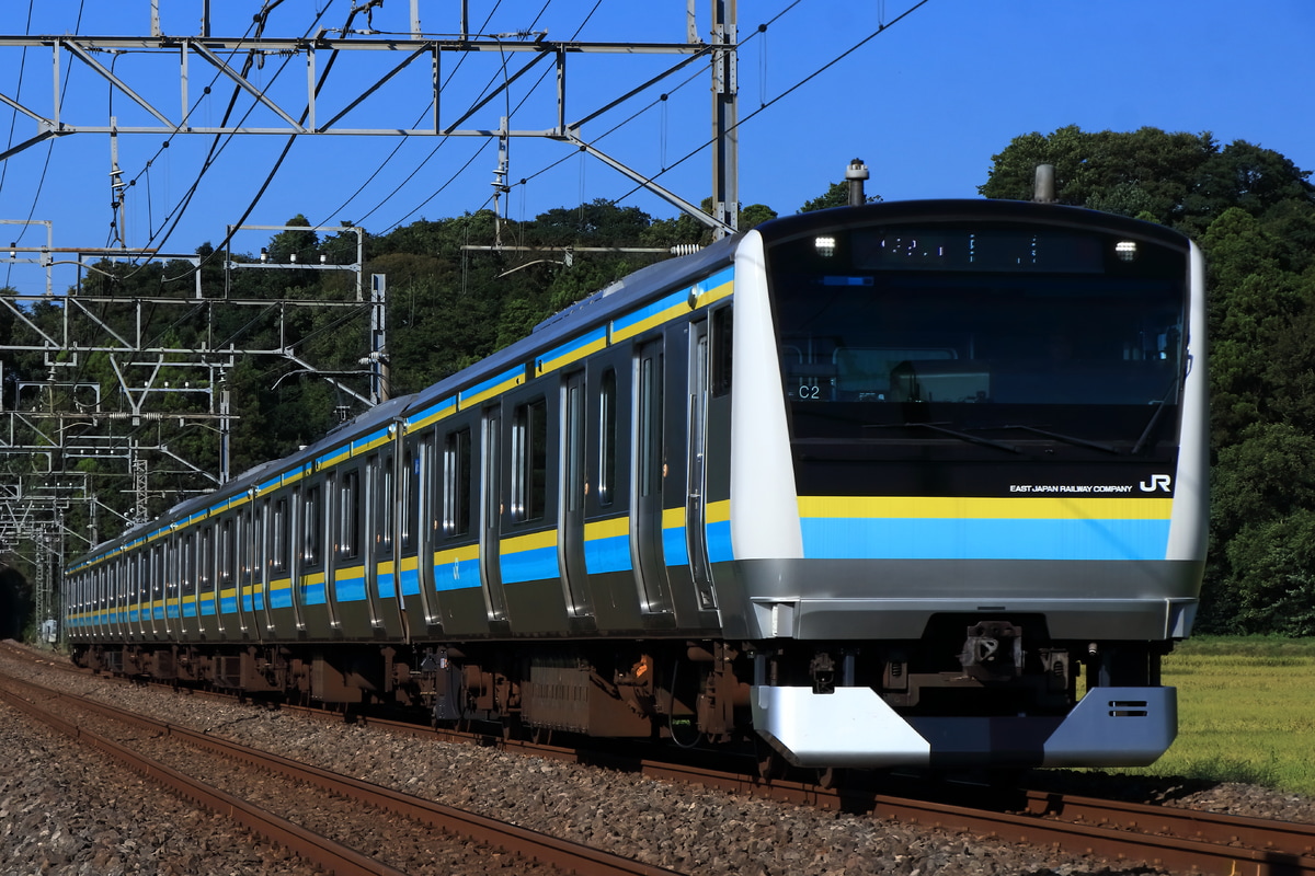 JR東日本 幕張車両センター本区 E233系 マリC2編成