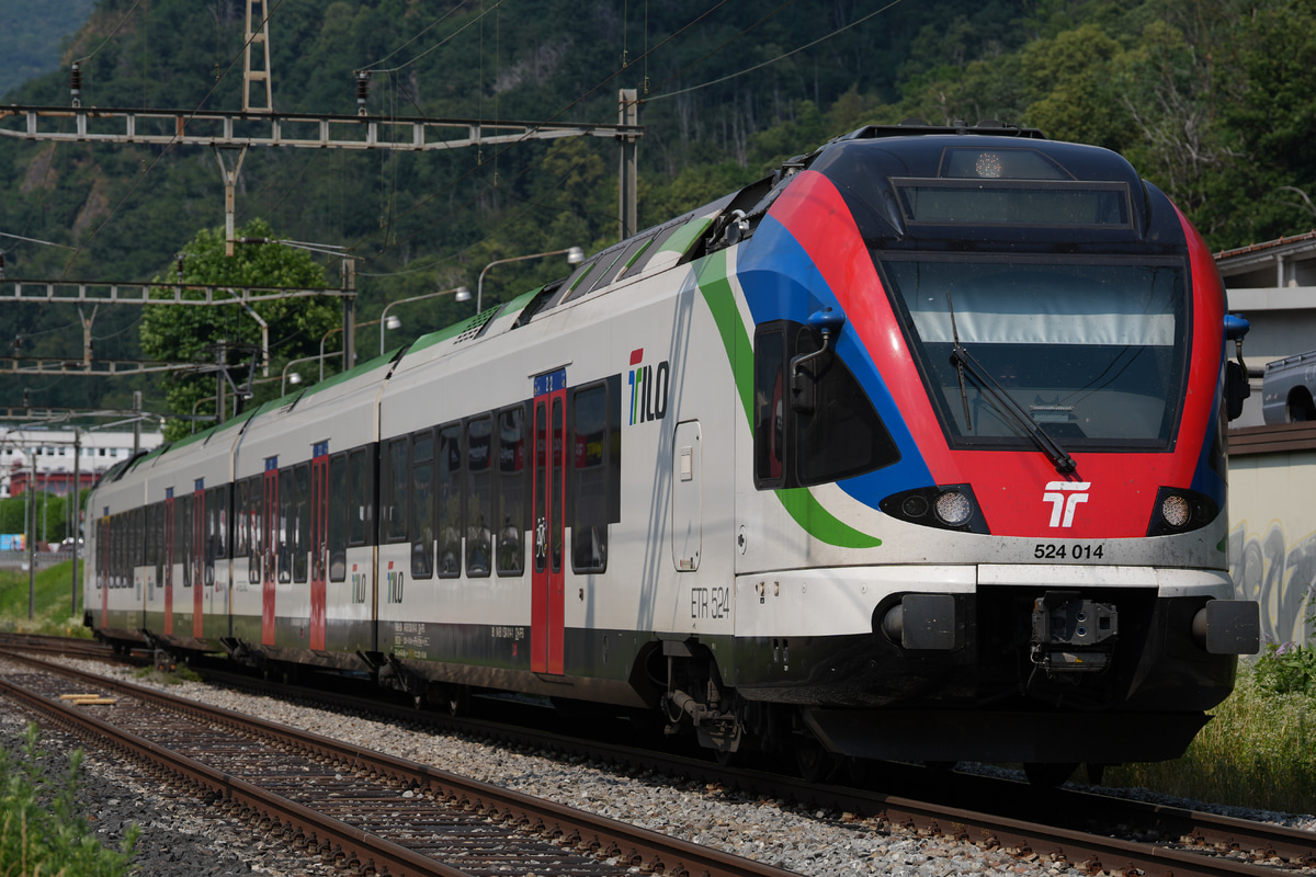 Treni Regionali Ticino Lombardia  RABe 524.0 