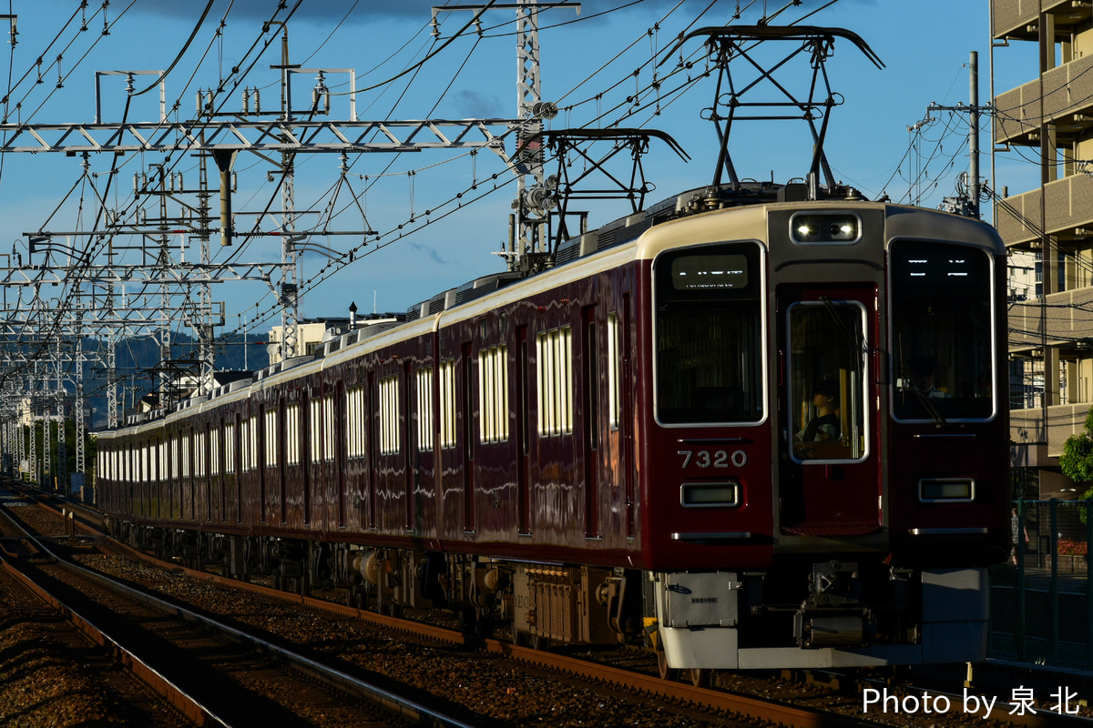 阪急電鉄 正雀車庫 7300系 7320F