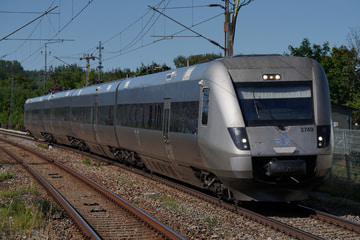 SJ X3000 ÄlvsjöStation付近