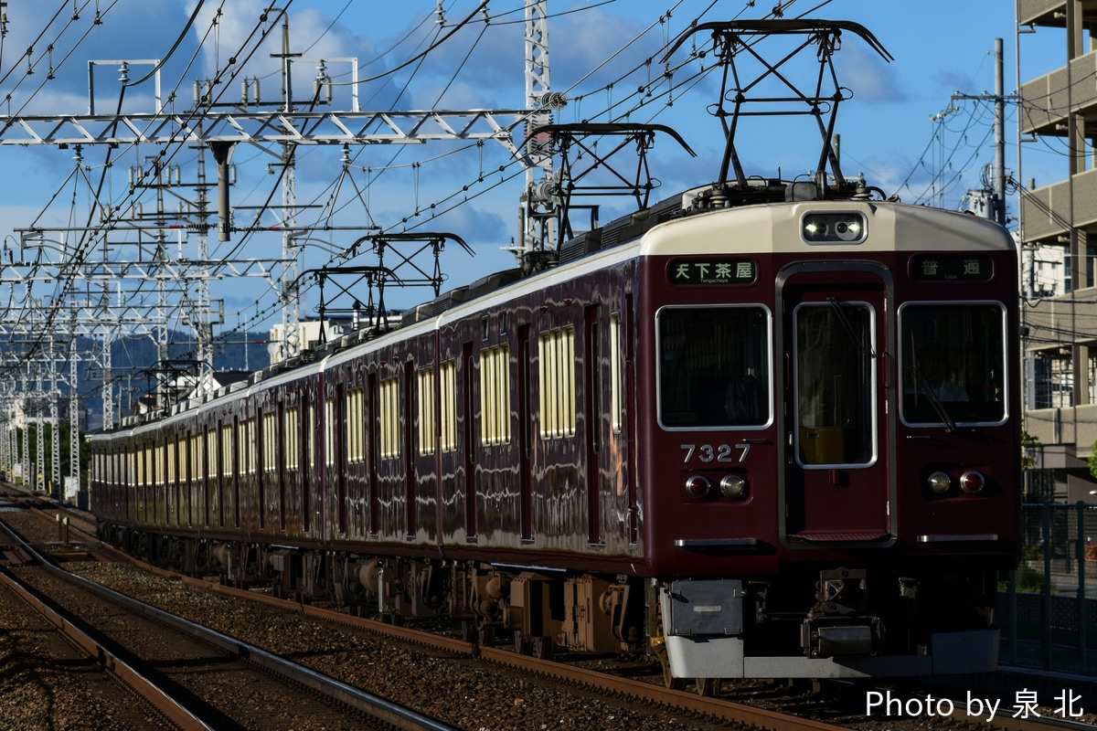 阪急電鉄 正雀車庫 7300系 7327F