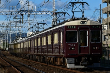阪急電鉄 正雀車庫 7300系 7327F