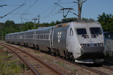 SJ X2000 ÄlvsjöStation付近