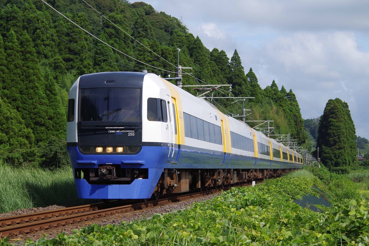 JR東日本 幕張車両センター 255系 マリBe-03編成