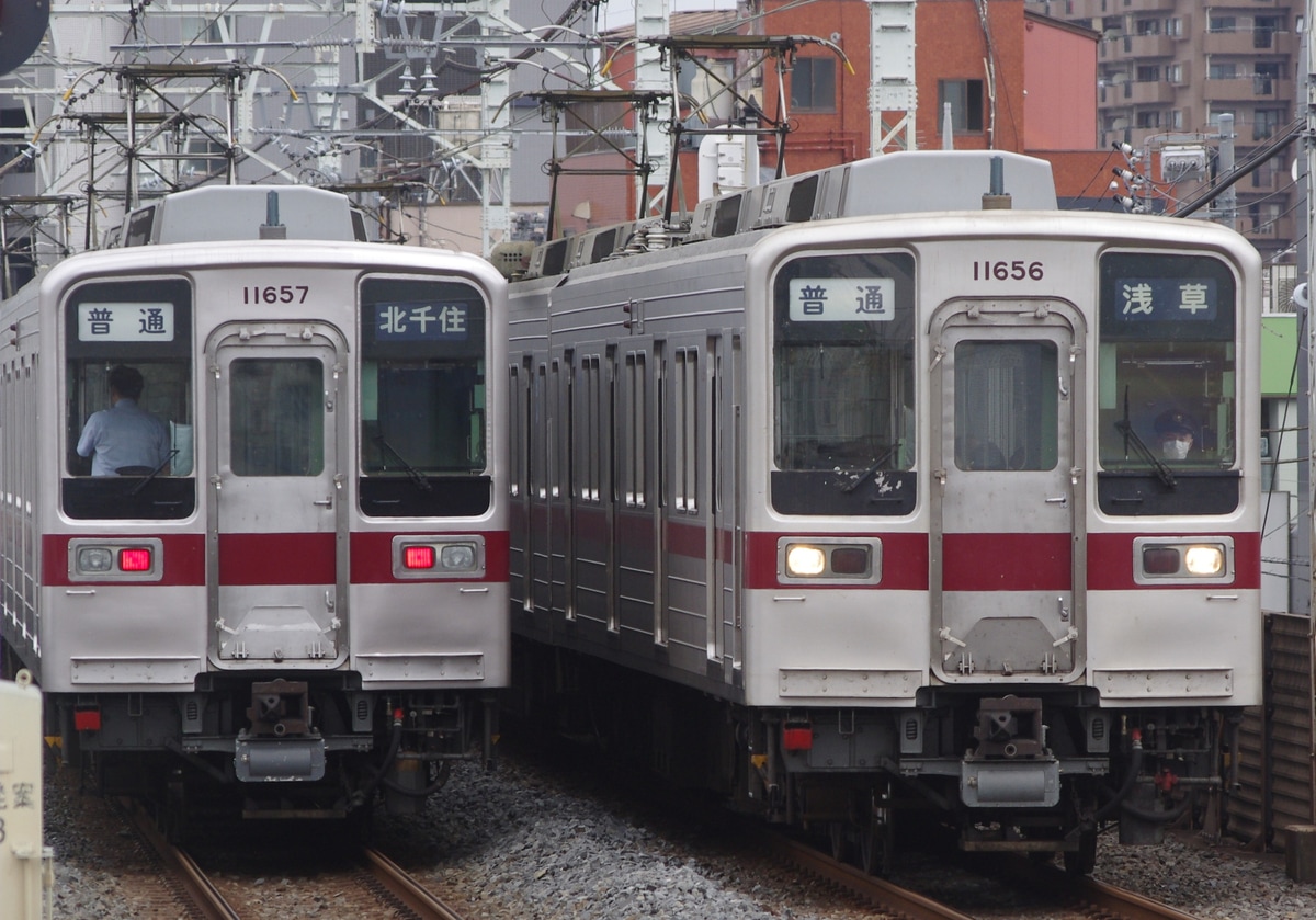 東武鉄道 南栗橋車両管区春日部支所 10050型 11656F