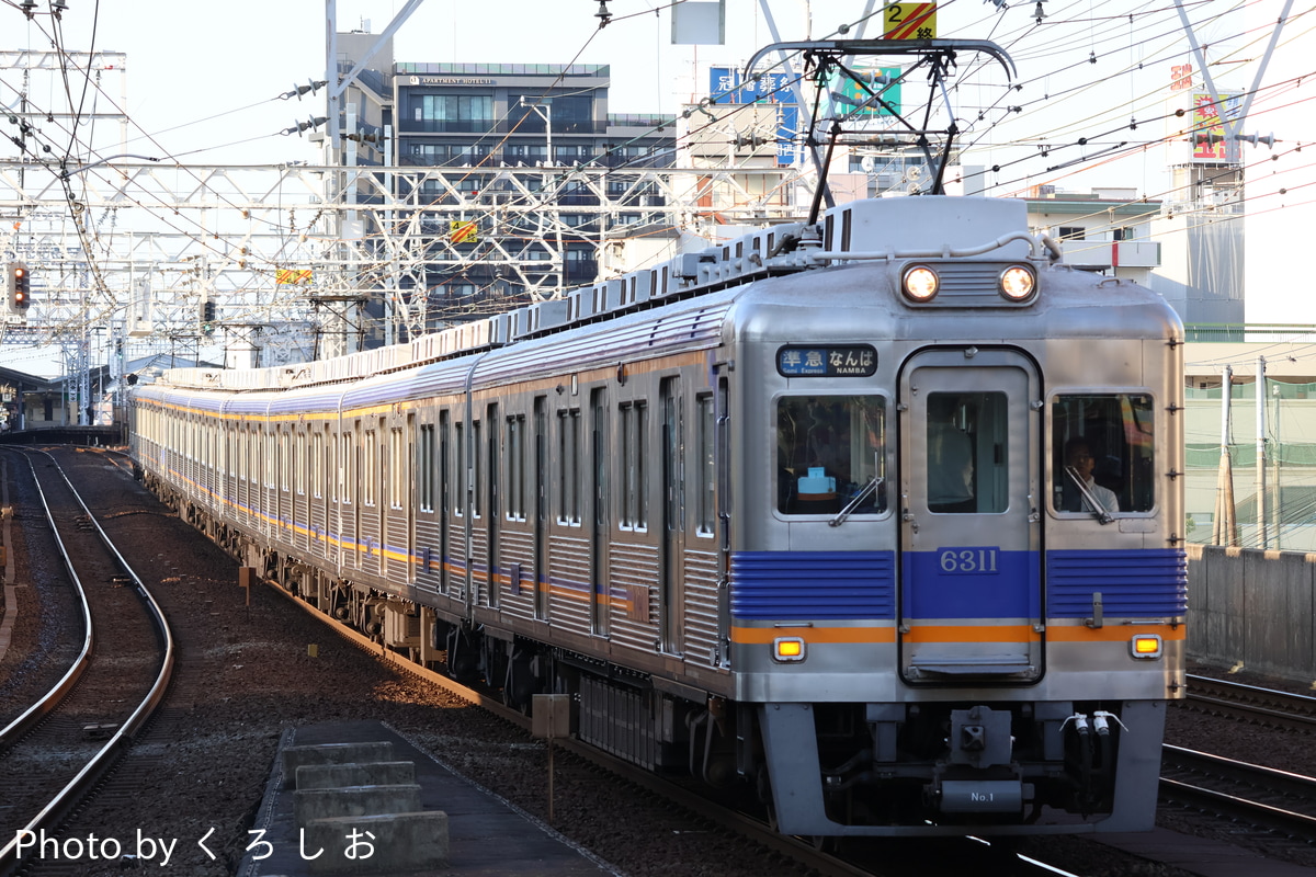 南海電気鉄道 小原田検車区 6300系 6311F