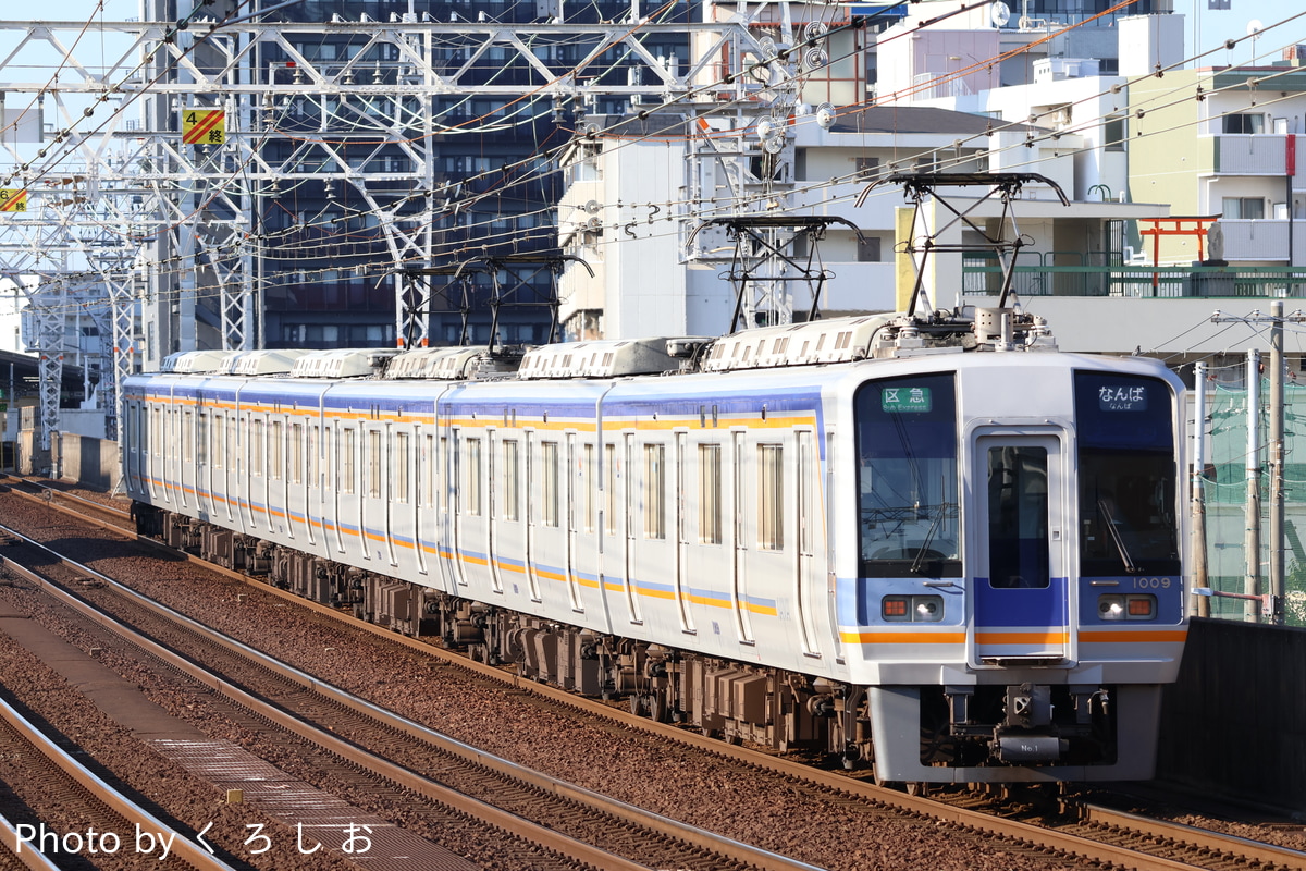 南海電気鉄道 住ノ江検車区 1000系 1009F
