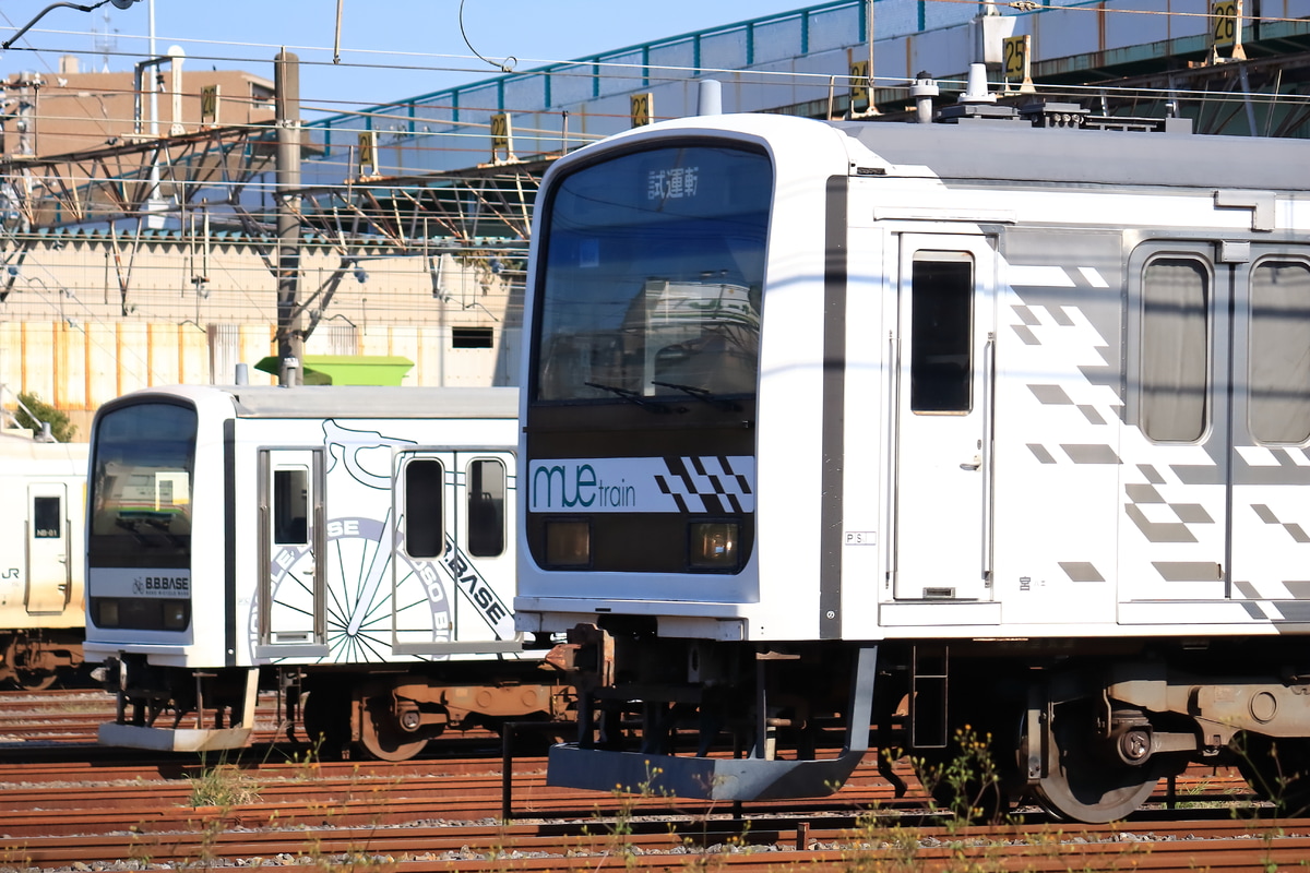 JR東日本 川越車両センター 209系 MUE-Train