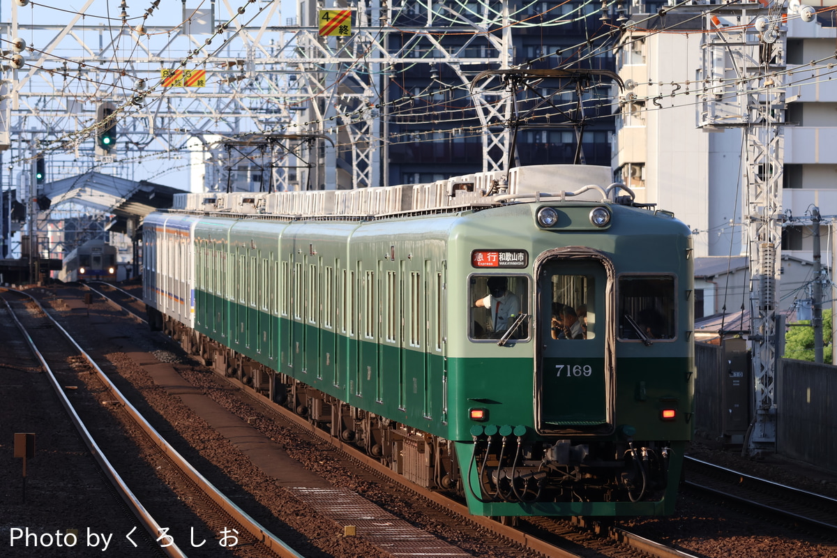南海電気鉄道 住ノ江検車区 7100系 7169F