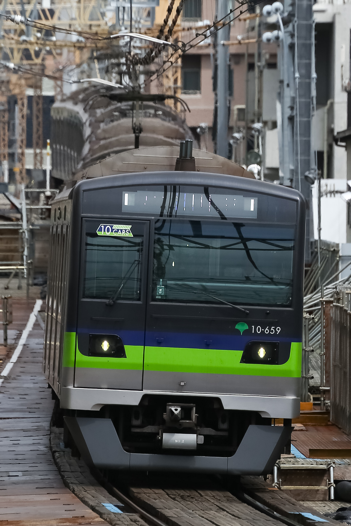 東京都交通局 大島車両検修場 10-300形 10-650f