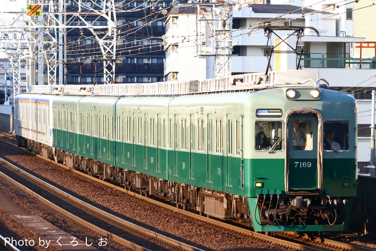 南海電気鉄道 住ノ江検車区 7100系 7169F