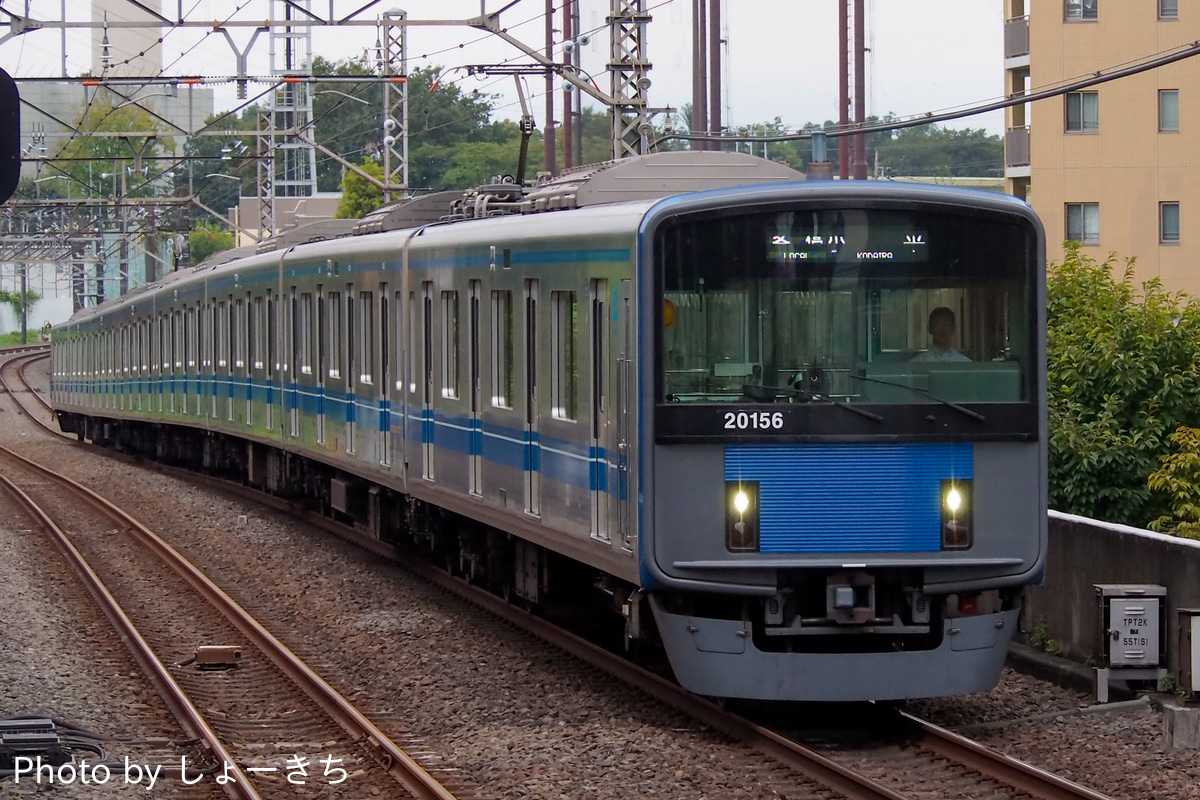 西武鉄道 玉川上水車両管理所 20000系 20156F
