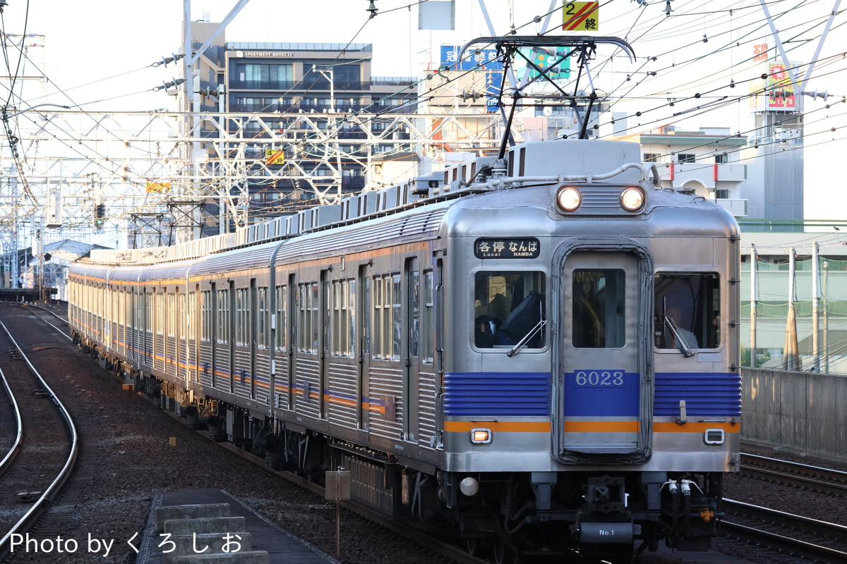 南海電気鉄道 小原田検車区 6000系 6023F