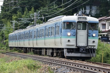 しなの鉄道 115系 御代田～平原間付近