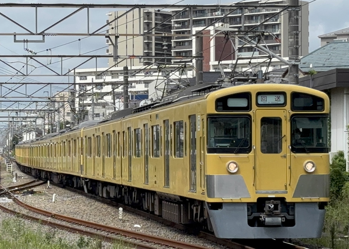 西武鉄道  新2000系 2461f+2075f