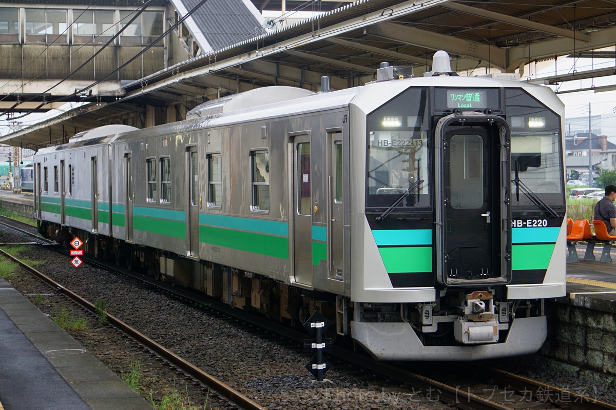 JR東日本 群馬車両センター HB-E220系 クン2B-13編成