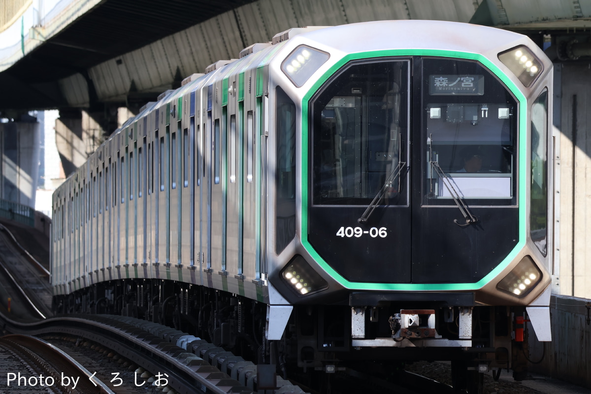 大阪市高速電気軌道 森之宮検車場 400系 406-06F