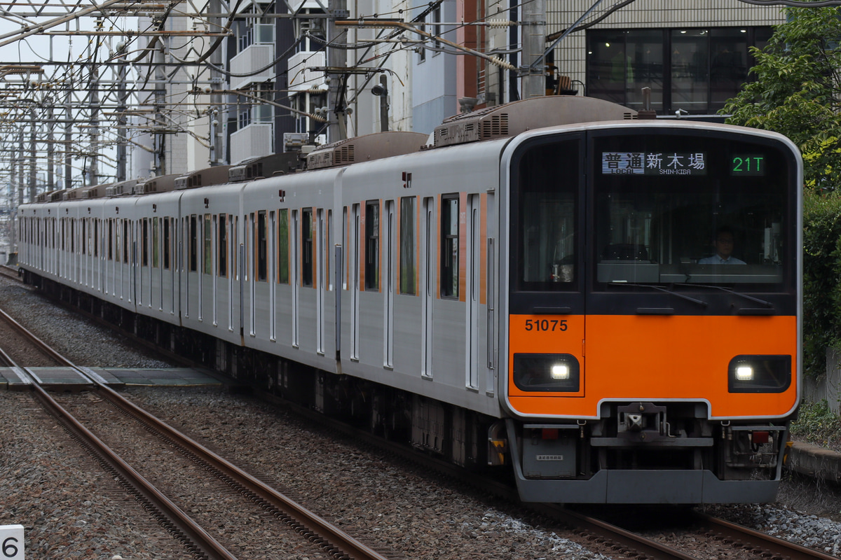 東武鉄道 森林公園検修区 50070型 51075F