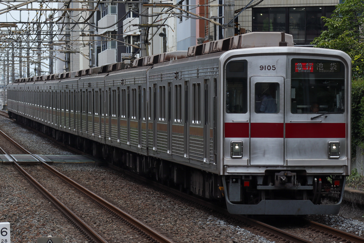 東武鉄道 森林公園検修区 9000型 9105F
