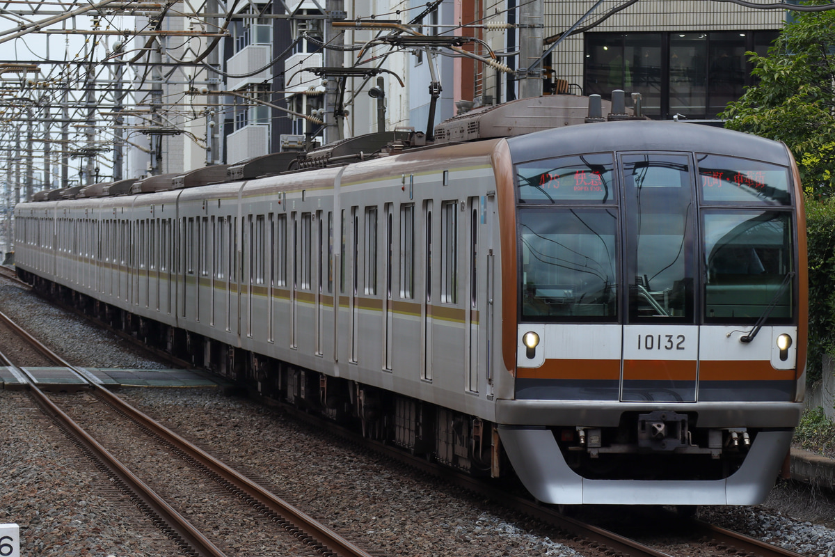 東京メトロ 和光検車区 10000系 10132F