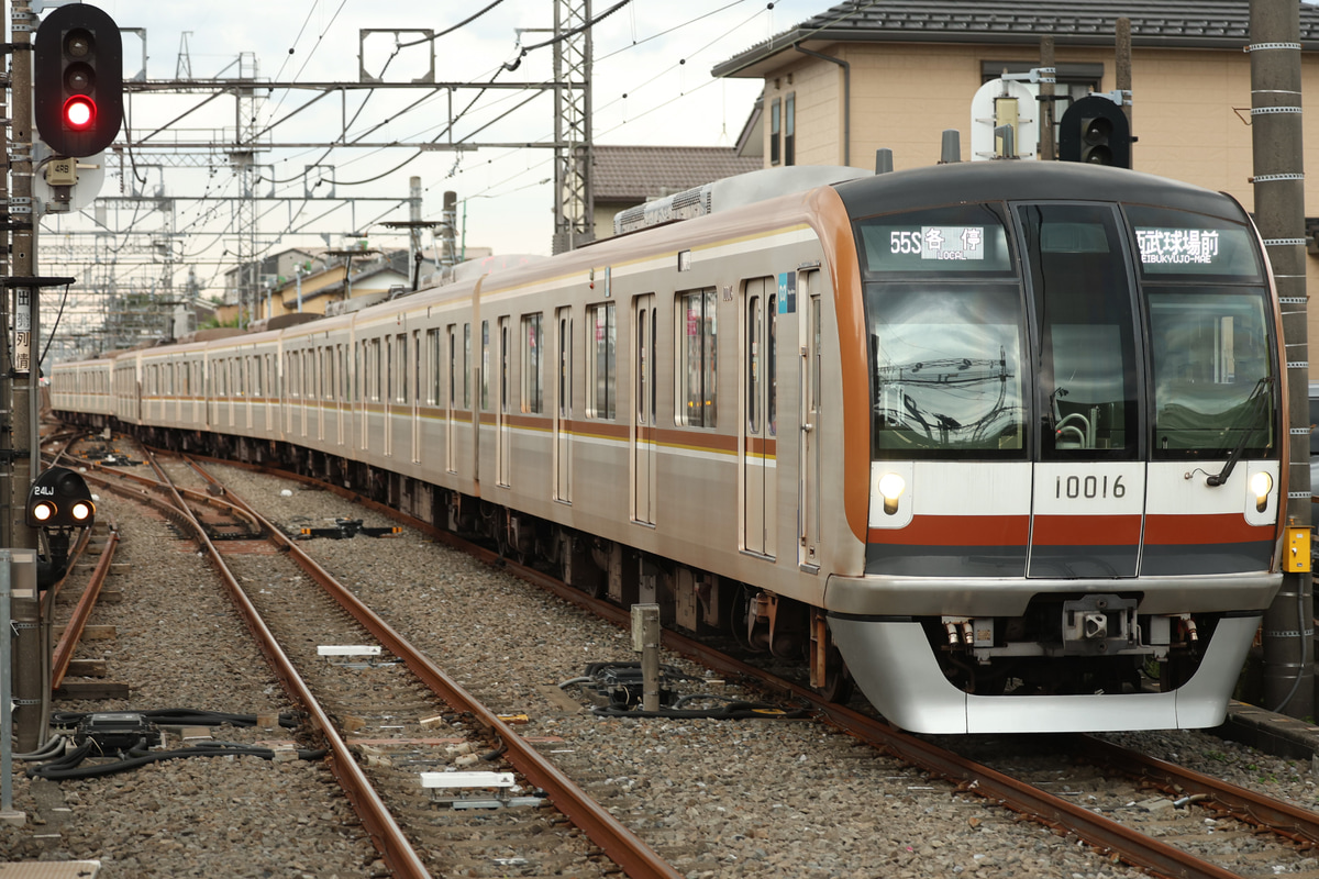 東京メトロ 和光検車区 10000系 10116F
