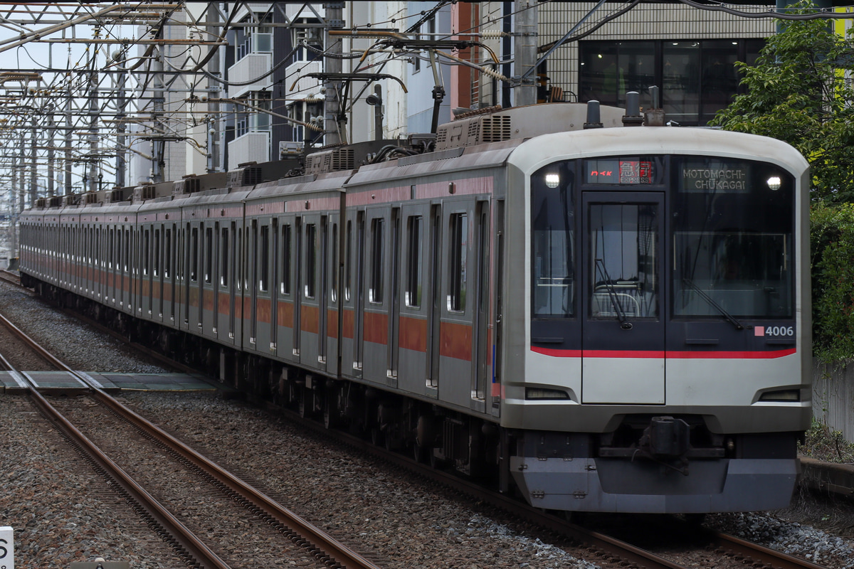 東急電鉄 元住吉検車区 5050系 4106F