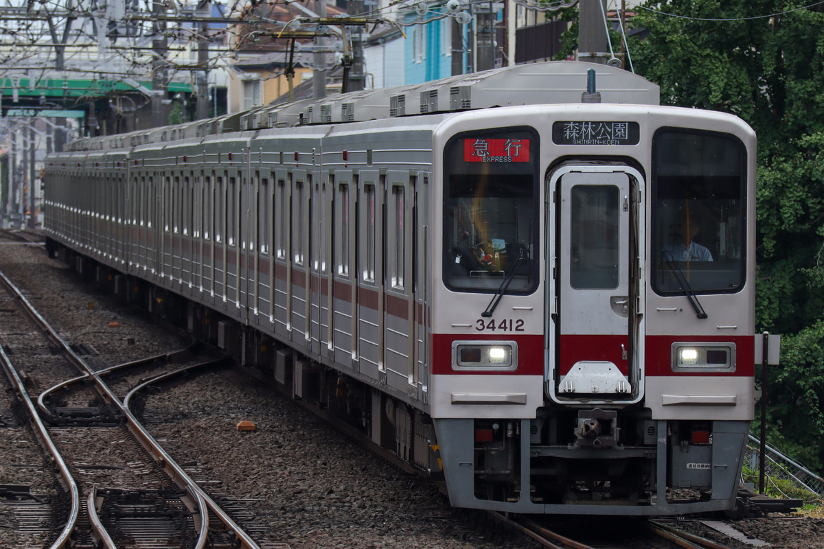 東武鉄道 森林公園検修区 30000系 31412F