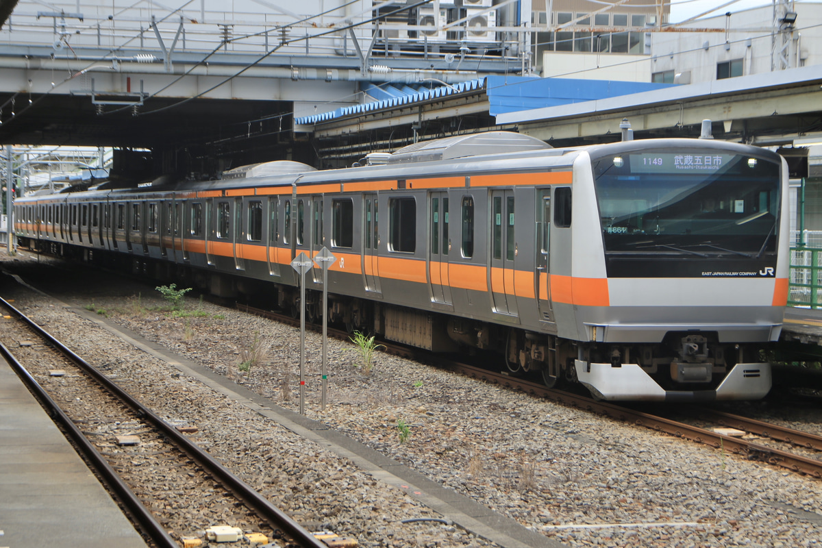 JR東日本 豊田車両センター本区 E233系 トタ青661編成