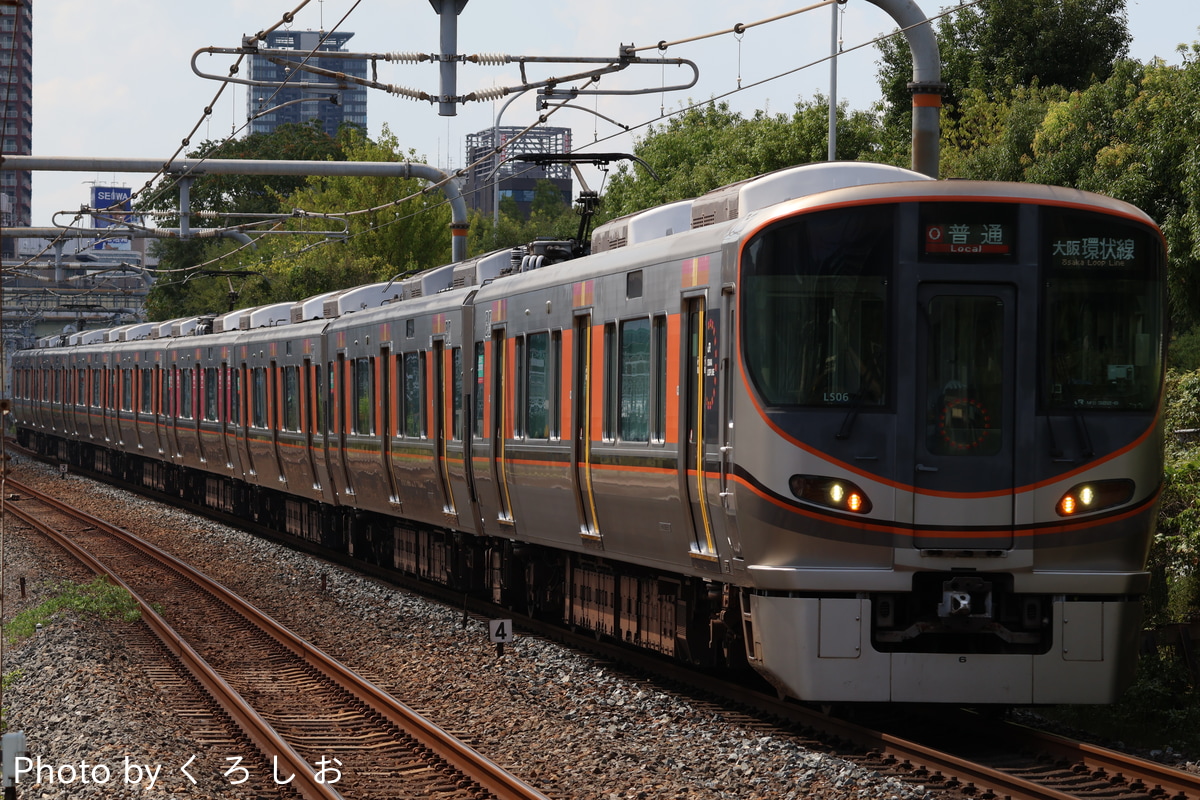 JR西日本 吹田総合車両所森ノ宮支所 323系 LS06編成