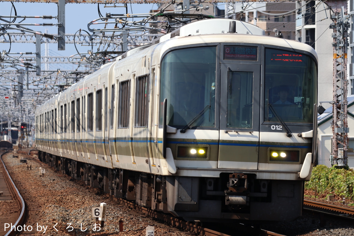 JR西日本 吹田総合車両所奈良支所 221系 NA429編成
