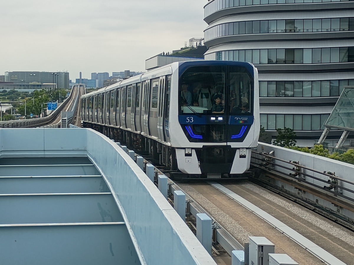 ゆりかもめ ゆりかもめ車両基地 7500系 7531F