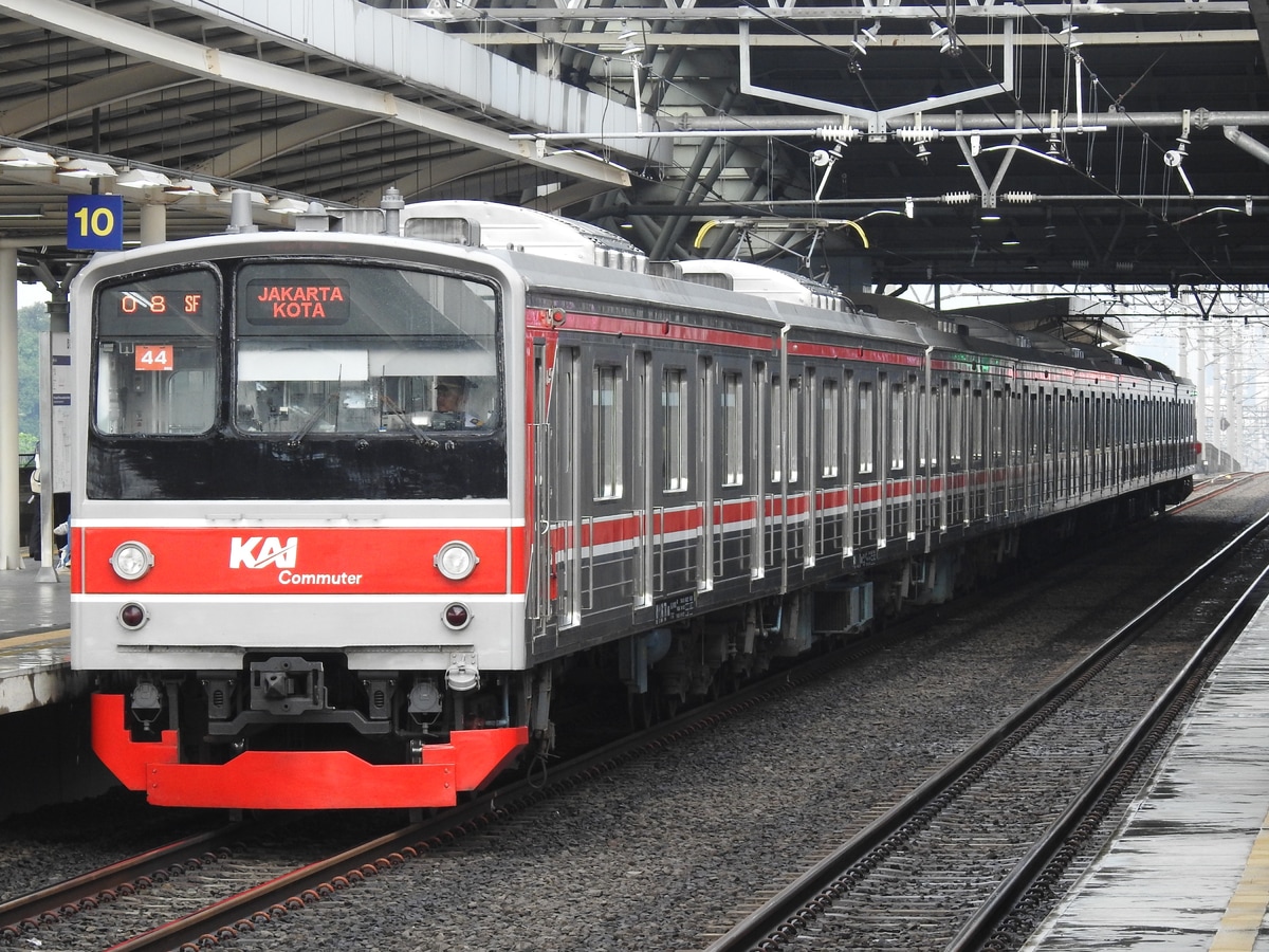 KAI Commuter Bukit Duri車両センター 205系 BUD44編成