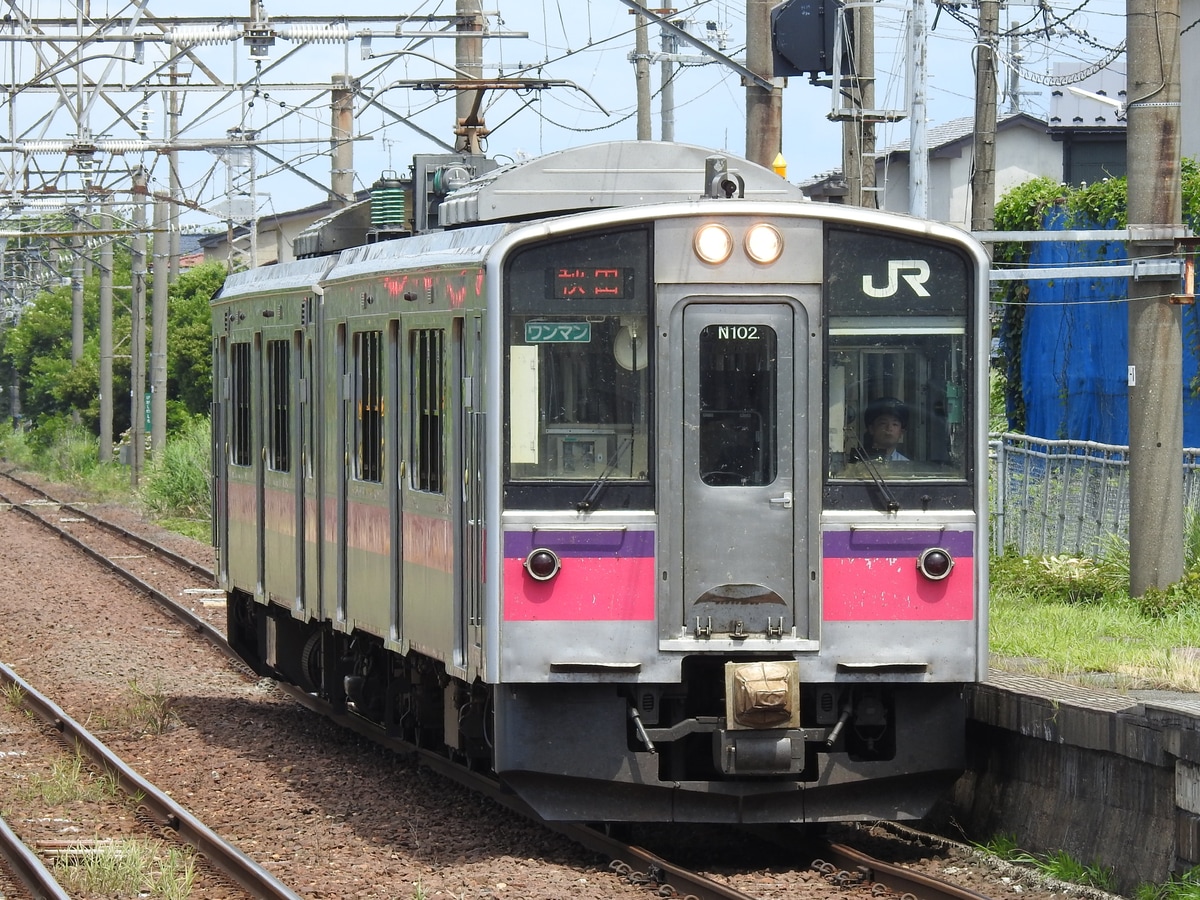 JR東日本 秋田総合車両センター 701系 N102編成