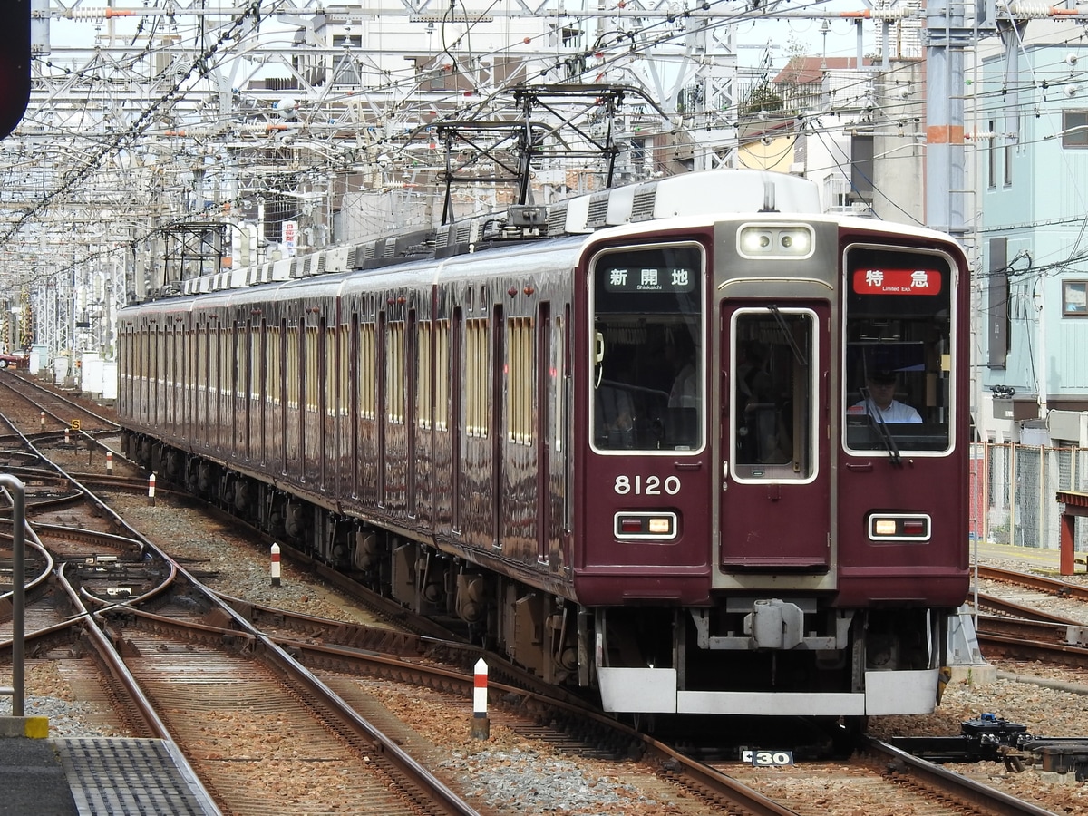 阪急電鉄 西宮車庫 8000系 8020F