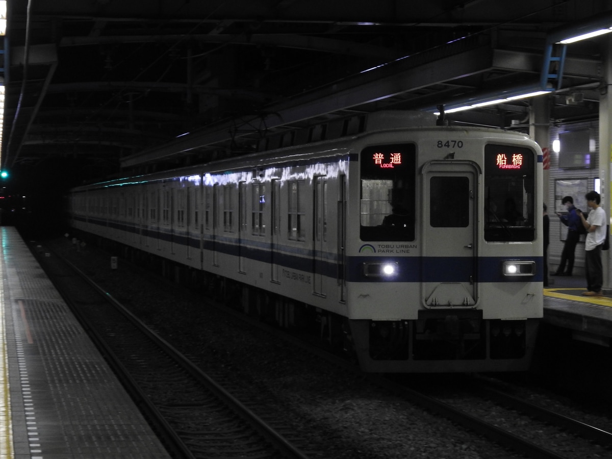 東武鉄道 南栗橋車両管区七光台支所 8000系 8170F