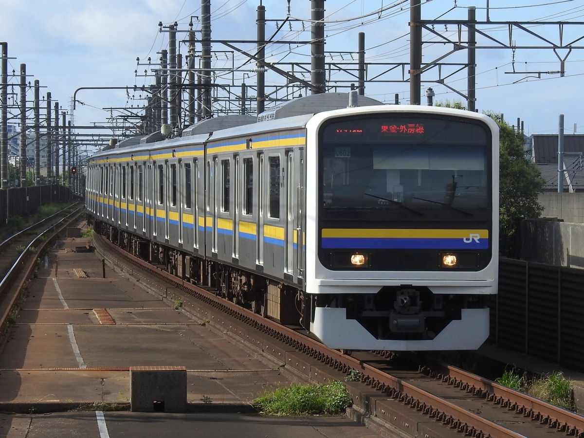 JR東日本 幕張車両センター 209系2100番台 C602編成