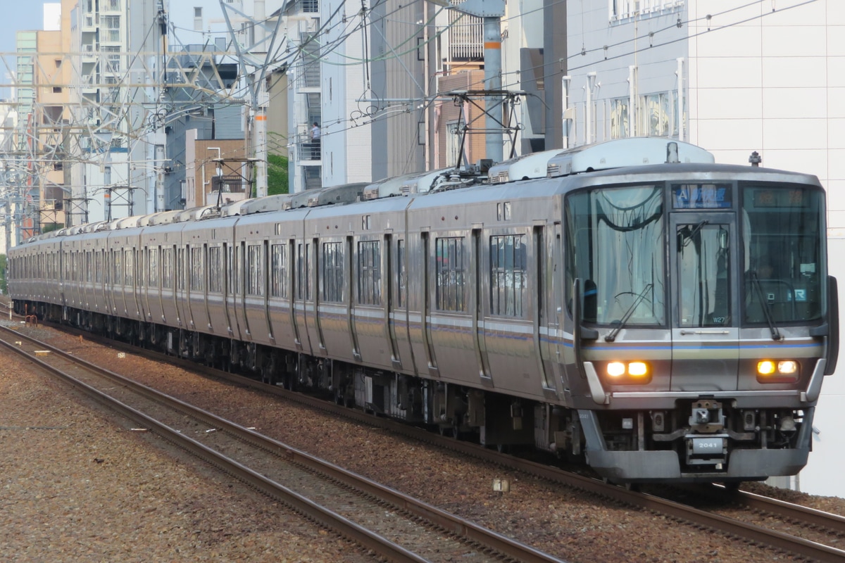 JR西日本 網干総合車両所本所 223系 ホシW27編成