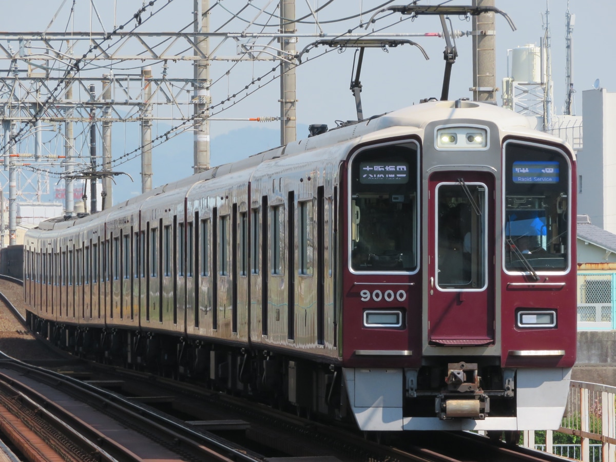 阪急電鉄 西宮車庫 9000系 9000×8R