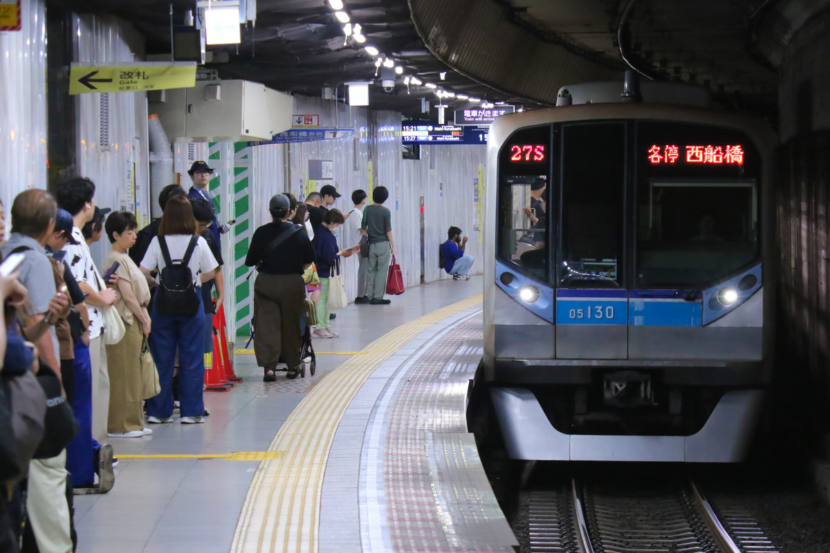 東京メトロ 深川検車区 05系 05-130F