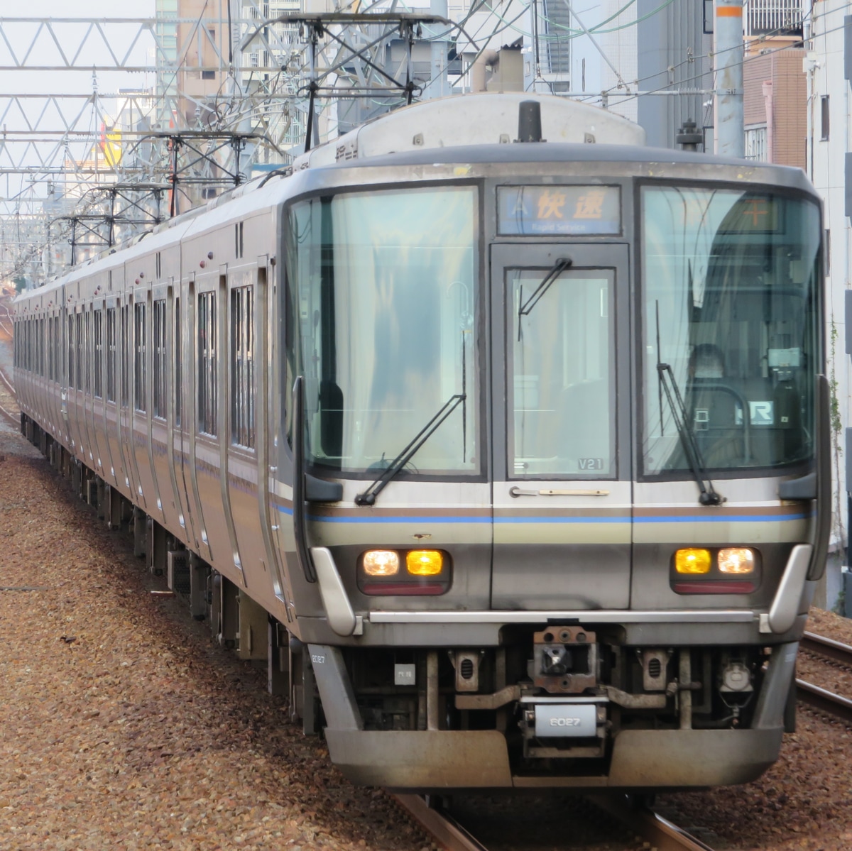 JR西日本 網干総合車両所本所 223系 ホシV21編成