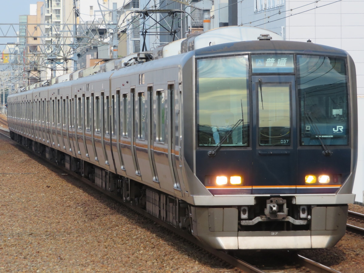 JR西日本 網干総合車両所明石支所 321系 アカD37編成
