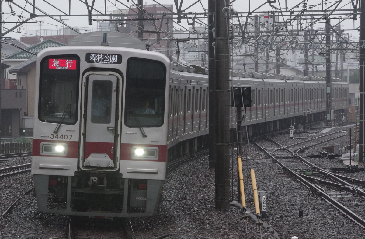 東武鉄道 森林公園検修区 30000系 31407F