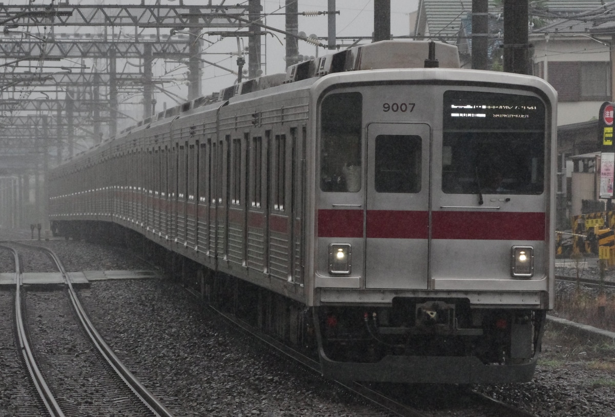 東武鉄道 森林公園検修区 9000型 9107F