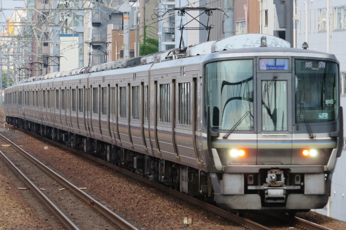 JR西日本 網干総合車両所本所 223系 ホシW8編成
