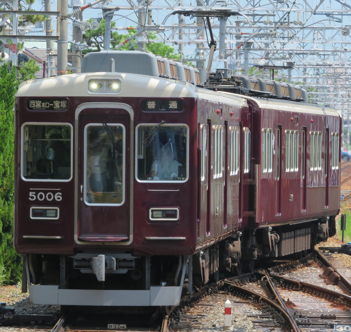 阪急電鉄 西宮車庫 5000系 5006×6R