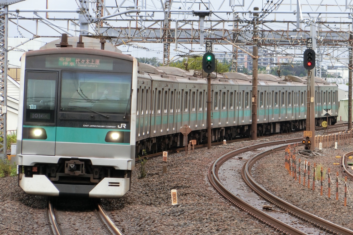 JR東日本 松戸車両センター本区 E233系 マト10編成